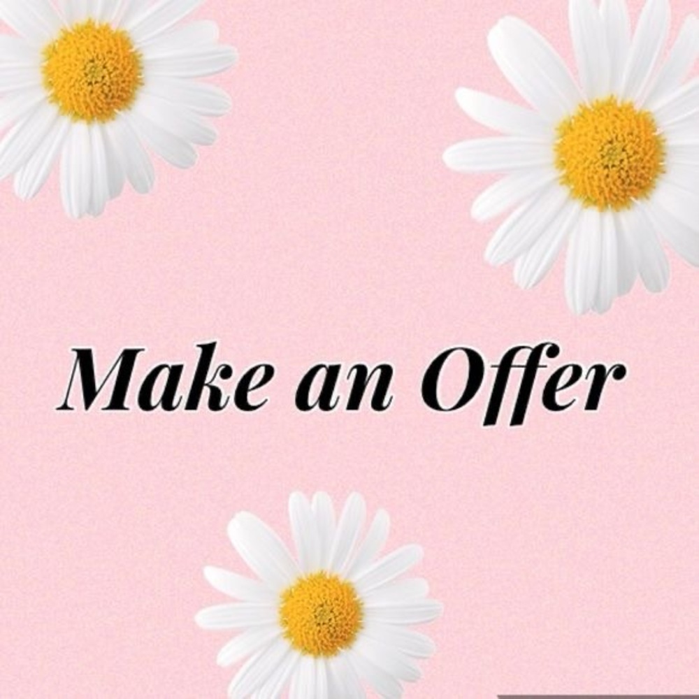 Floral Pink Background with Daisies